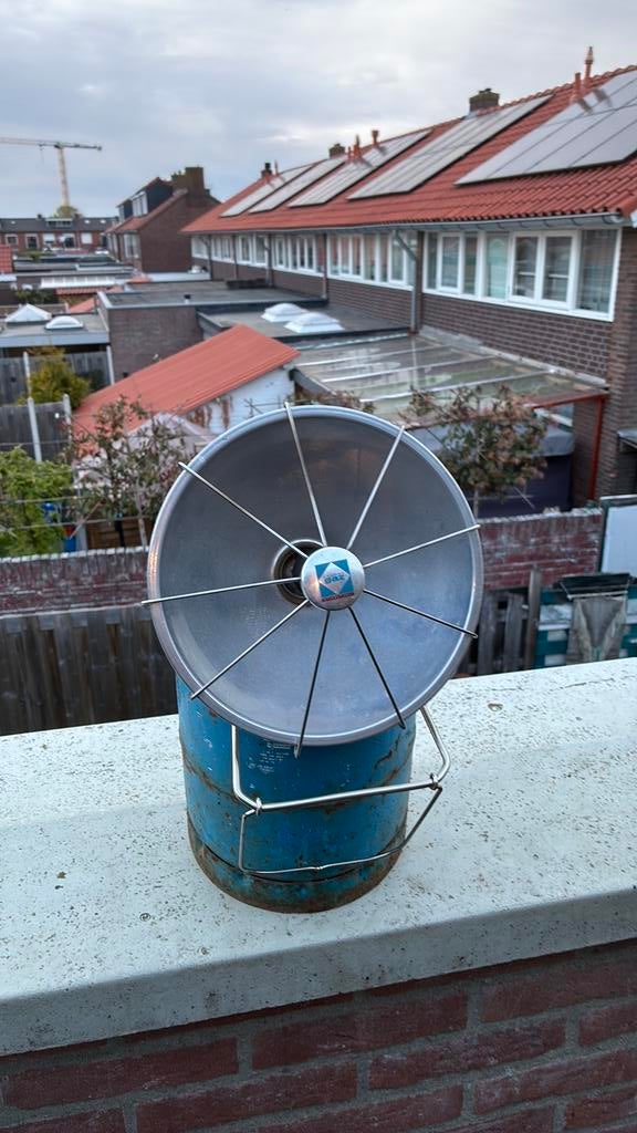 Staal kachel campingaz +campingaz 907, Caravans en Kamperen, Kampeeraccessoires, Ophalen of Verzenden, Zo goed als nieuw