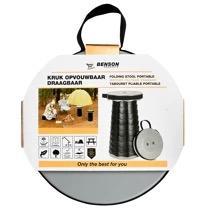 Opvouwbaar Krukje - Ideaal voor Camping en Onderweg, Caravans en Kamperen, Kampeermeubelen, Nieuw, Campingstoel, Ophalen of Verzenden