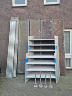 ASC aluminium steiger 10,2m werkhoogte rolsteiger, Doe-het-zelf en Verbouw, Steigers, Ophalen, Gebruikt, Rolsteiger of Kamersteiger