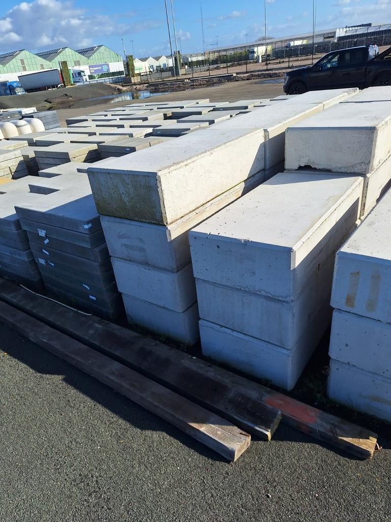 Megablokken 160x80x40. Glad. Gratis bezorging., Tuin en Terras, Ophalen of Verzenden, Beton, Klinkers