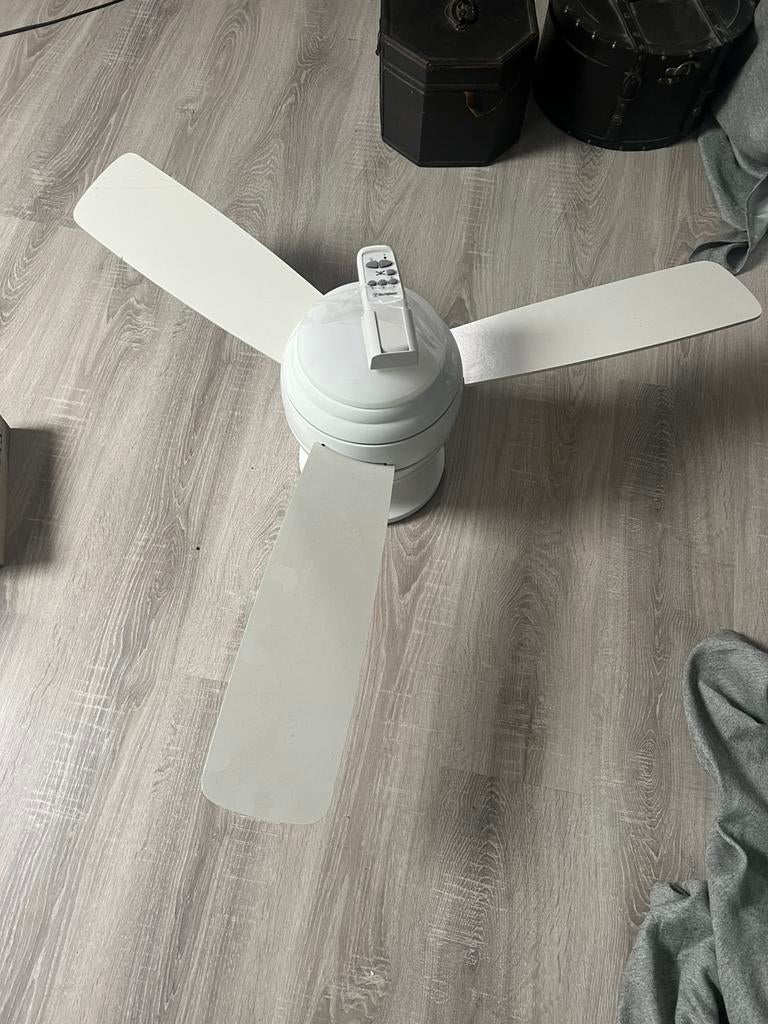 Plafond design ventilator professioneel, Witgoed en Apparatuur, Ventilatoren, Ophalen, Ventilator met afstandsbediening, Zo goed als nieuw