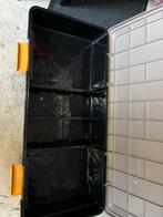 Stevige afsluitbare opbergkrat met verstelbare tussenschotte, Ophalen, Gebruikt, 50 tot 75 cm, Minder dan 35 cm