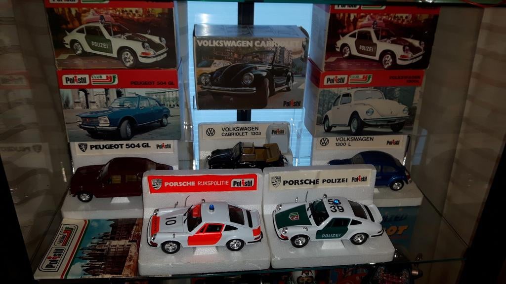 Polistil auto's 5 stuks, Ophalen of Verzenden