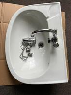WASTAFEL + KRAAN + SIFON, Ophalen, Gebruikt, Wastafel