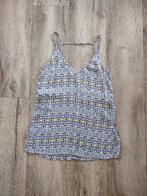 Prachtige wit blauw top met mooi patroon H&M, hemdje, XS-34., H&M, Blauw, Onb, Ophalen of Verzenden