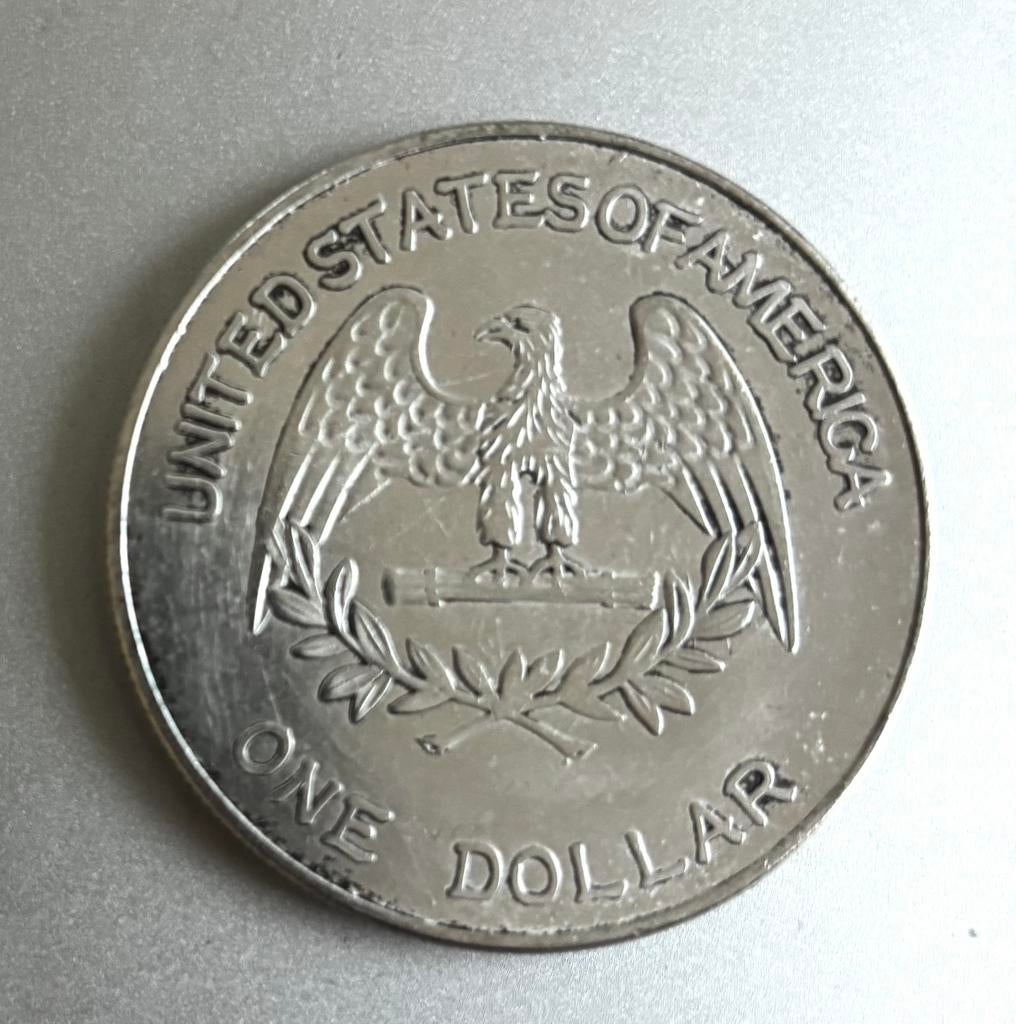 One dollar 1865 Liberty, Ophalen of Verzenden, Noord-Amerika