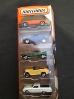 Matchbox 5-pack MG VW Ford Dodge Jeep, Ophalen of Verzenden, Nieuw, Auto