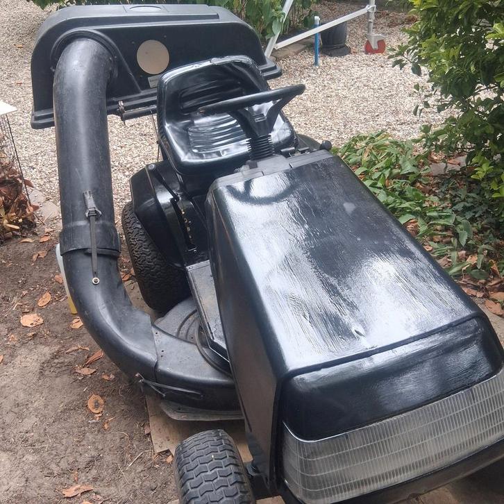 Zitmaaier WAARDEPILING!!, Tuin en Terras, Zitmaaiers, Gebruikt, 90 tot 120 cm, Opvangbak, Ophalen