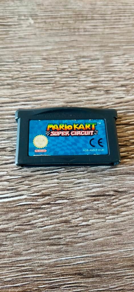 Gameboy Advance Game - Mario Kart Super Circuit, Spelcomputers en Games, Games | Nintendo Game Boy, 1 speler, Racen en Vliegen