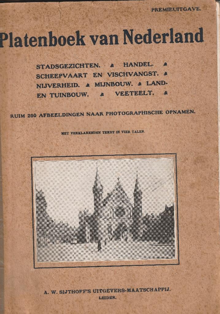 Platenboek van Nederland, Ophalen of Verzenden, 19e eeuw, Gelezen