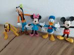 Disney: Flexibele figuren - Mickey Mouse en vrienden, Gebruikt, Disney, Beeldje of Figuurtje, Ophalen of Verzenden