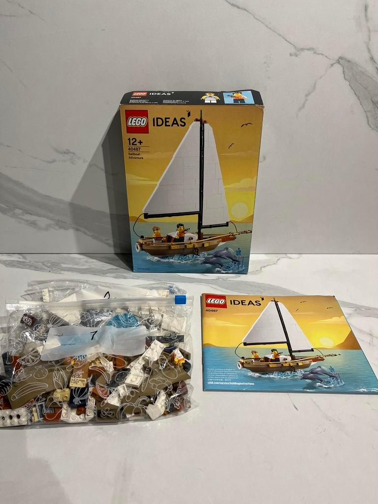 Lego GWP 40487 Sailboat adventure, Ophalen, Zo goed als nieuw, Complete set, Lego