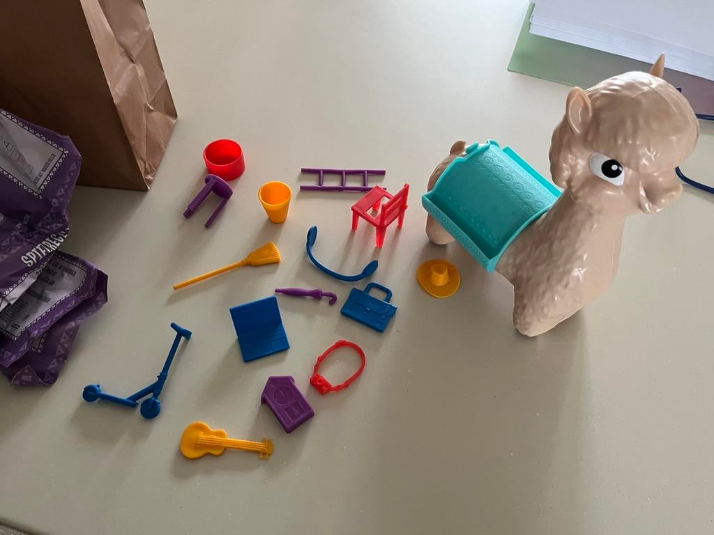 Lama spel., Ophalen, Gebruikt