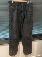 Leren Motorbroek Heren, maat 34, Broek | leer, Heren, Tweedehands, Ophalen