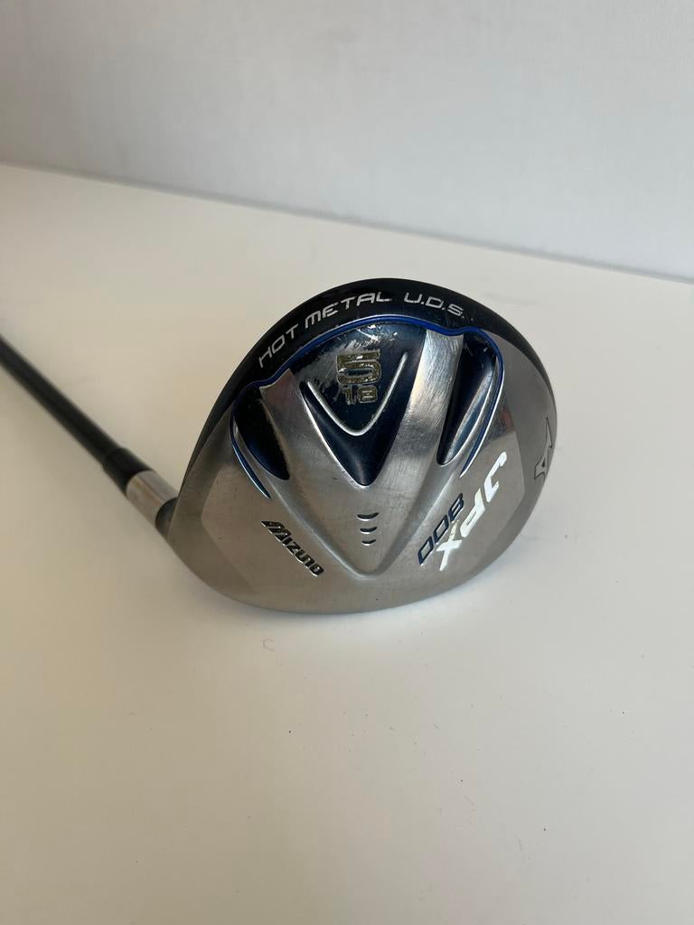 Mizuno JPX800 5 wood met stiff shaft en nieuwe midsize grip, Ophalen of Verzenden, Gebruikt, Club, Mizuno