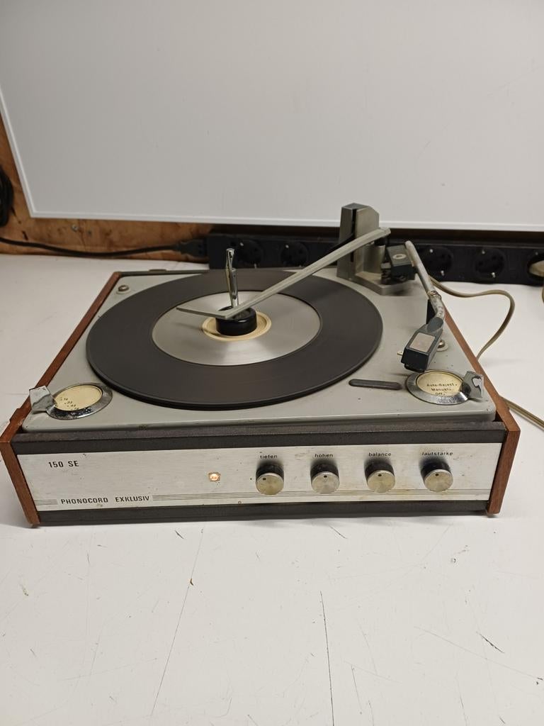 Phonocord Exklusiv 150 SE Platenspeler + Versterker Jaren, Ophalen of Verzenden, Gebruikt, Platenspeler, Overige merken