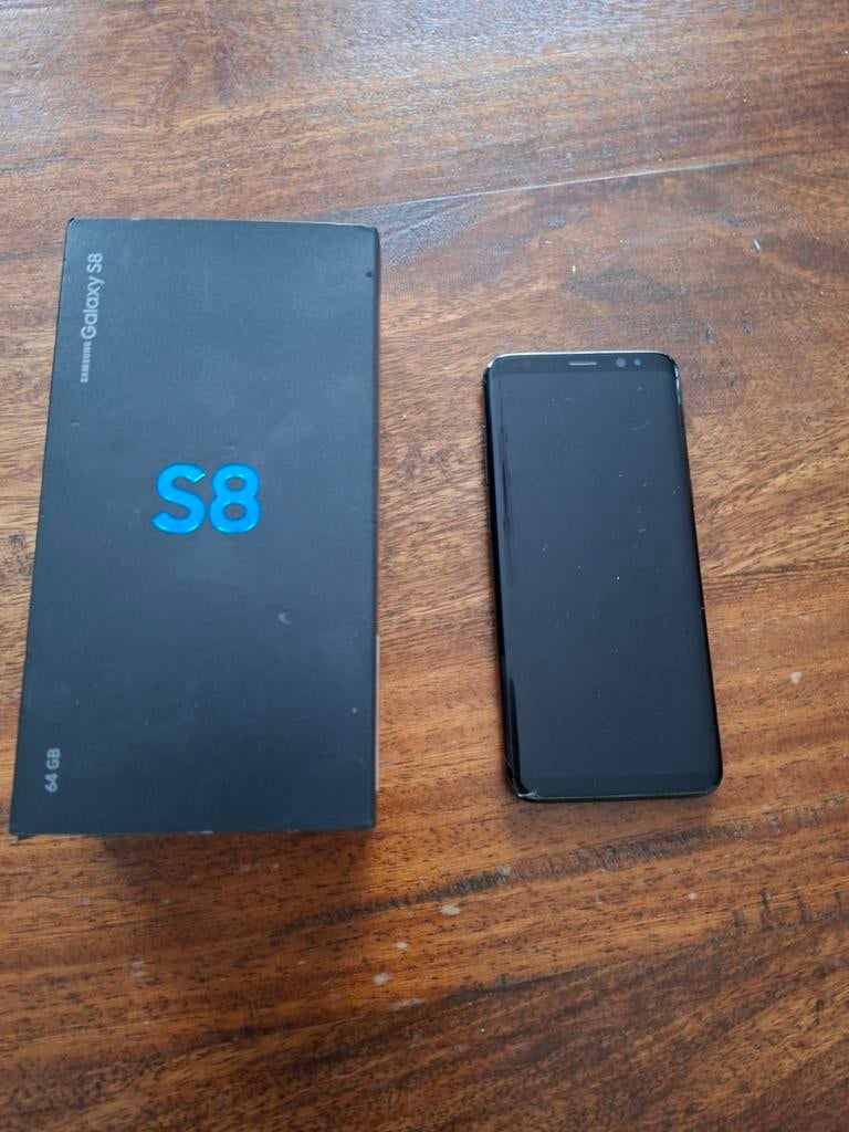 Samsung Galaxy S8, Telecommunicatie, Mobiele telefoons | Samsung, Overige modellen, Zwart, Touchscreen, Ophalen of Verzenden