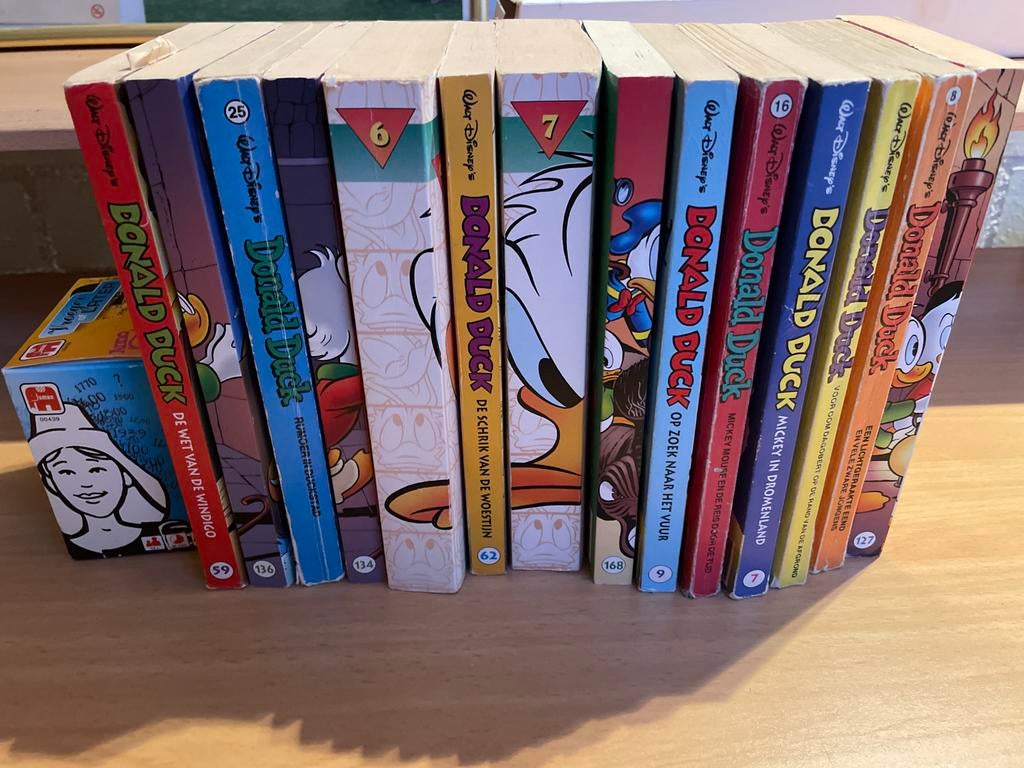 14 Donald Duck boeken, Meerdere stripboeken, Ophalen, Gelezen