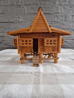 VINTAGE INDONESISCH HUISJE, Ophalen of Verzenden