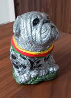 Betonnen Bulldog Tuinbeeld, Ophalen of Verzenden, Gebruikt, Beton, Dierenbeeld