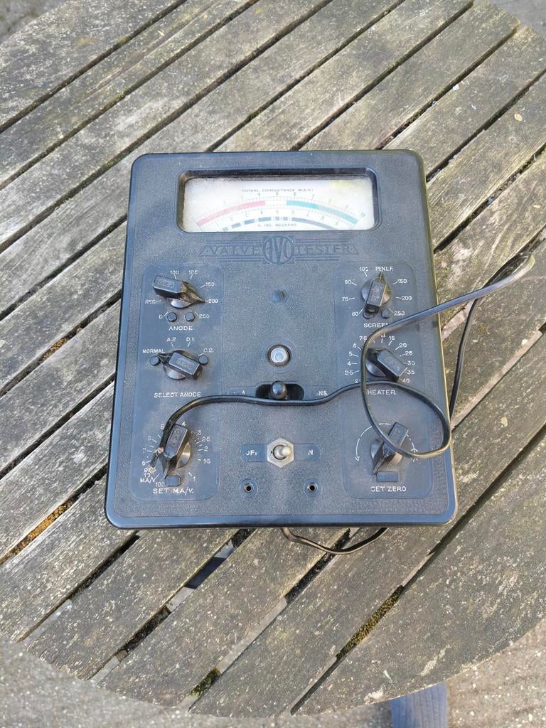 AVO Valve Tester - Niet Werkend - buizen tester, Ophalen of Verzenden