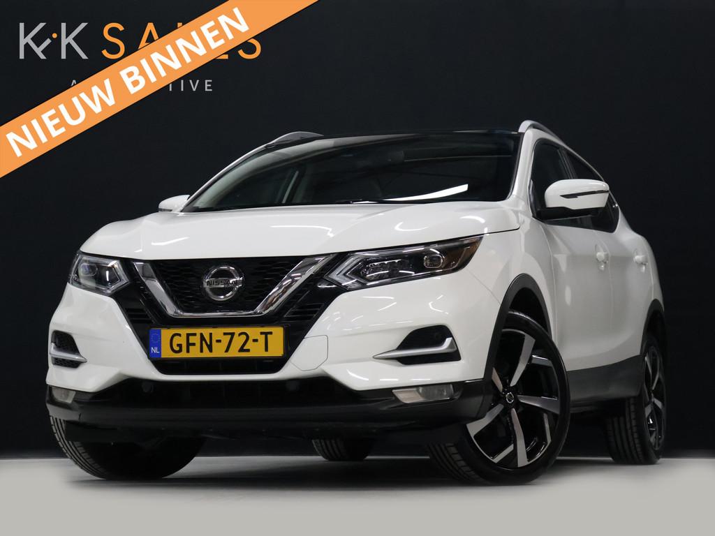 Nissan QASHQAI 1.3 DIG-T Premium Edition [360° CAMERA, PANO, Auto's, Nissan, Gebruikt, Wit, Leder, Bedrijf