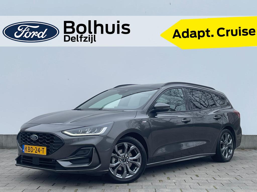 Ford FOCUS Wagon Ecoboost Hybrid 155 pk ST-line | Winter Pac, Stof, Gebruikt, 1404 kg, 155 pk