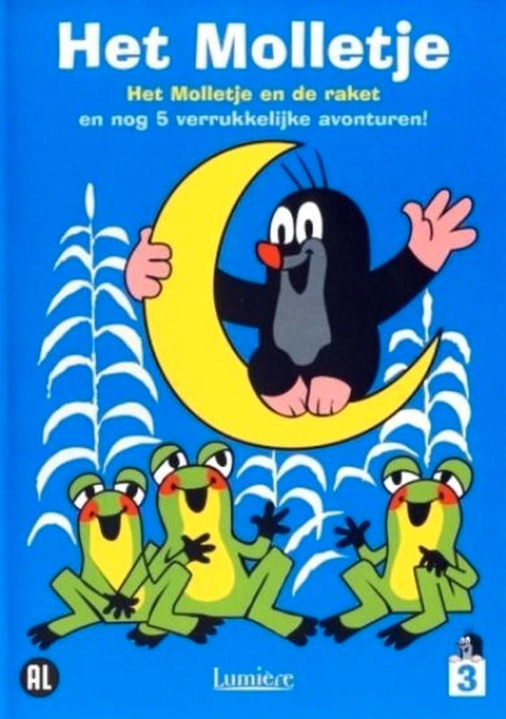 DVD Het Molletje - Het Molletje En De Raket (3), Cd's en Dvd's, Dvd's | Kinderen en Jeugd, Zo goed als nieuw, Tv fictie, Avontuur