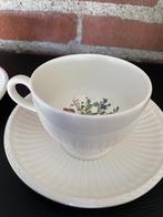 Wedgwood Conway kop en schotel – vintage Engels servies, Ophalen of Verzenden, Zo goed als nieuw, Wedgwood, Kop(pen) en/of Schotel(s)