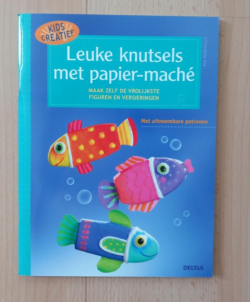 * Boek leuke knutsels met papier-maché Kids Creatief Deltas, Ophalen, Scrapbooking en Knutselen, Geschikt voor kinderen, Nieuw