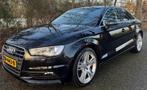 Audi A3 Limousine 1.4 TFSI Ambition Pro Line S 2013 140PK AU, Auto's, Audi, Stof, Gebruikt, 4 cilinders, Zwart