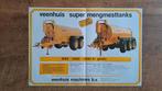 Folder VEENHUIS mengmestverspreiders, mengmesttanks, gierton, Ophalen of Verzenden, Zo goed als nieuw, Folder