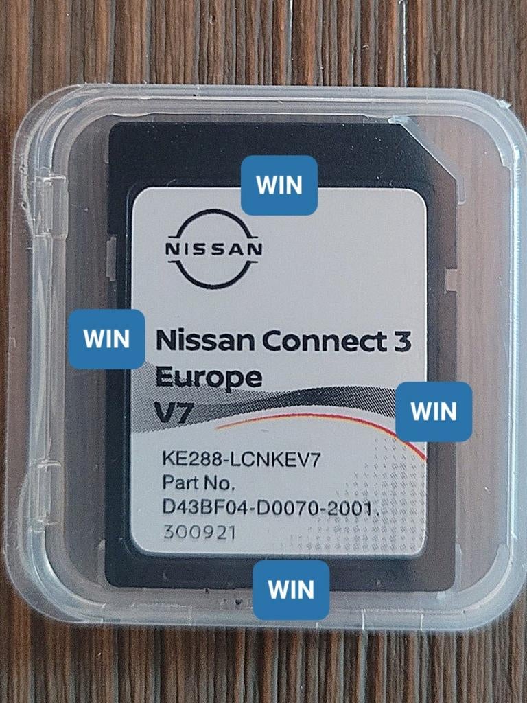 Nissan Connect 3 V7 2022/2023 update GRATIS VERZENDING, Computers en Software, Navigatiesoftware, Ophalen of Verzenden, Nieuw