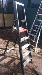 Stevige gebruikte ladder, ideaal voor klussen, Ophalen of Verzenden