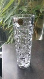 Leuke prachtige dikke vintage kristallen vaas ( Frankrijk), Ophalen of Verzenden