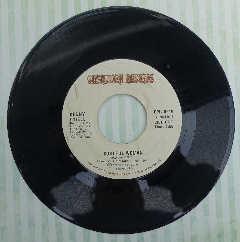 kenny o'dell - soulful woman, Cd's en Dvd's, Vinyl Singles, Gebruikt, Overige genres, 7 inch, Single