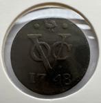 VOC. West-Friesland. Duit 1748, Ophalen of Verzenden, Zuidoost-Azië