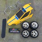 FG Marder stalen rolkooi, breedset wielen, kap en zijplaten, Gebruikt, Onderdeel, Overige schalen, Overige typen