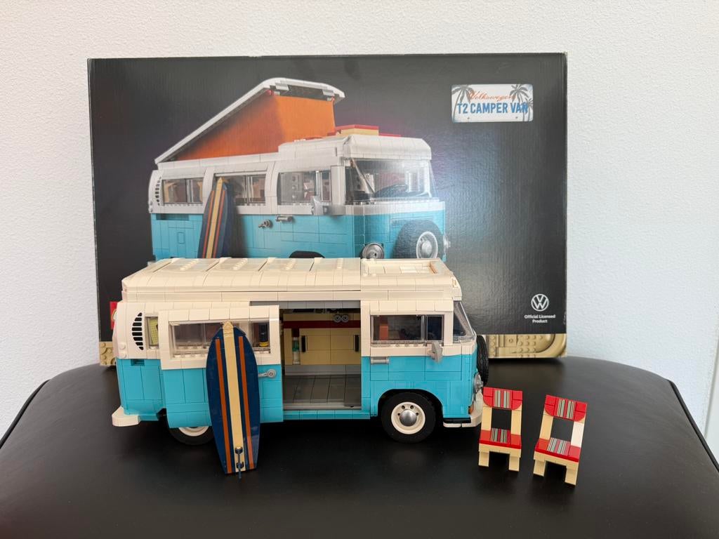 LEGO Volkswagen T2 Camper Van set 10279, Ophalen, Zo goed als nieuw
