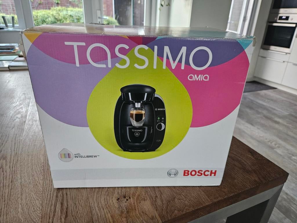 Bosch Tassimo Amio, Ophalen, Zo goed als nieuw, Koffiemachine, Afneembaar waterreservoir