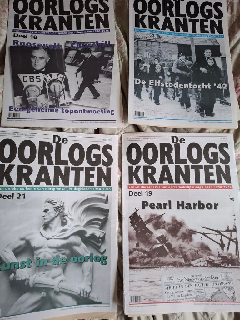 De Oorlogskranten - Unieke Collectie 1940-1945, Ophalen of Verzenden, Gelezen, Krant