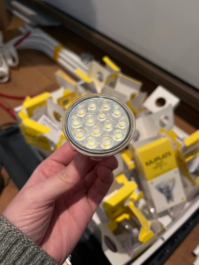 20x IKEA Tradfri GU10 Smart Lampen - Zo goed als nieuw, Led-lamp, Minder dan 30 watt, Bipin of Steekvoet, Ophalen of Verzenden