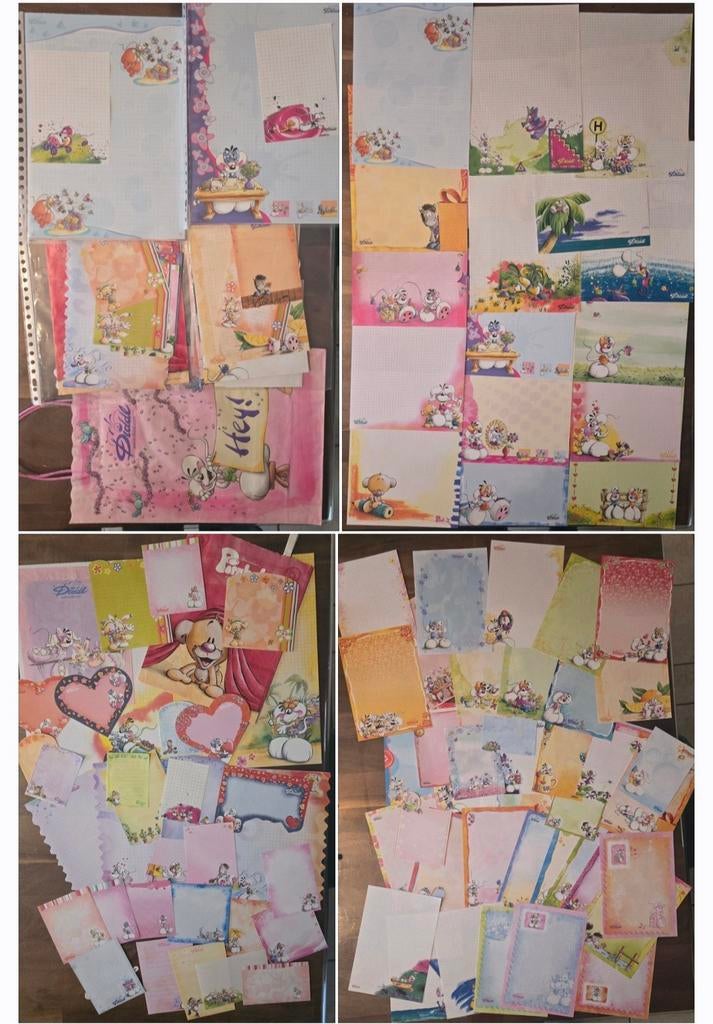 Diddl pakket., Verzamelen, Diddl, Ophalen of Verzenden, Verschillende figuren, Zo goed als nieuw, Papier, Kaart of Schrift