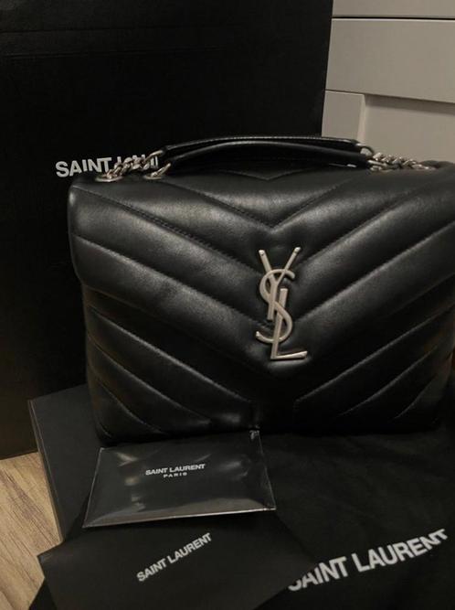 YSL Saint Laurent SMALL Lou Lou Black silvet tas bag sac, Sieraden, Tassen en Uiterlijk, Tassen | Damestassen, Nieuw, Zwart, Ophalen of Verzenden