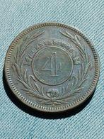 Uruguay 4 Centesimos 1869 A, Verzenden, Zuid-Amerika, Losse munt