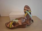 Paula Urban sandaal multicolor maat 36, Overige kleuren, Paula Urban, Zo goed als nieuw, Sandalen of Muiltjes