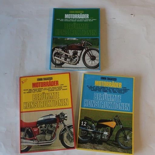 Motorrader 3 delen Erwin Tragatsch Beruhmte Konstruktione, Ophalen of Verzenden, Gelezen, Erwin Tragatsch, Algemeen