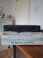 Realistic Ten Band Stereo Equalizer - Vintage Audio, Overige merken, Gebruikt, Ophalen of Verzenden, Minder dan 60 watt