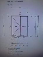 Grijs Gegrond Binnenkozijnen Deur met Zijlicht, Doe-het-zelf en Verbouw, Kozijnen en Schuifpuien, 75 tot 150 cm, Deurkozijn, Nieuw