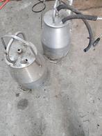 RVS Ketels/ melkbussen, Ophalen of Verzenden, Gebruikt, Metaal of Aluminium, Industrieel